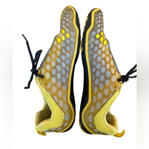 Vivobarefoot Terra Plana MinimalistRunning Shoes Yellow Black euro SZ 37 - Picture 3 of 8